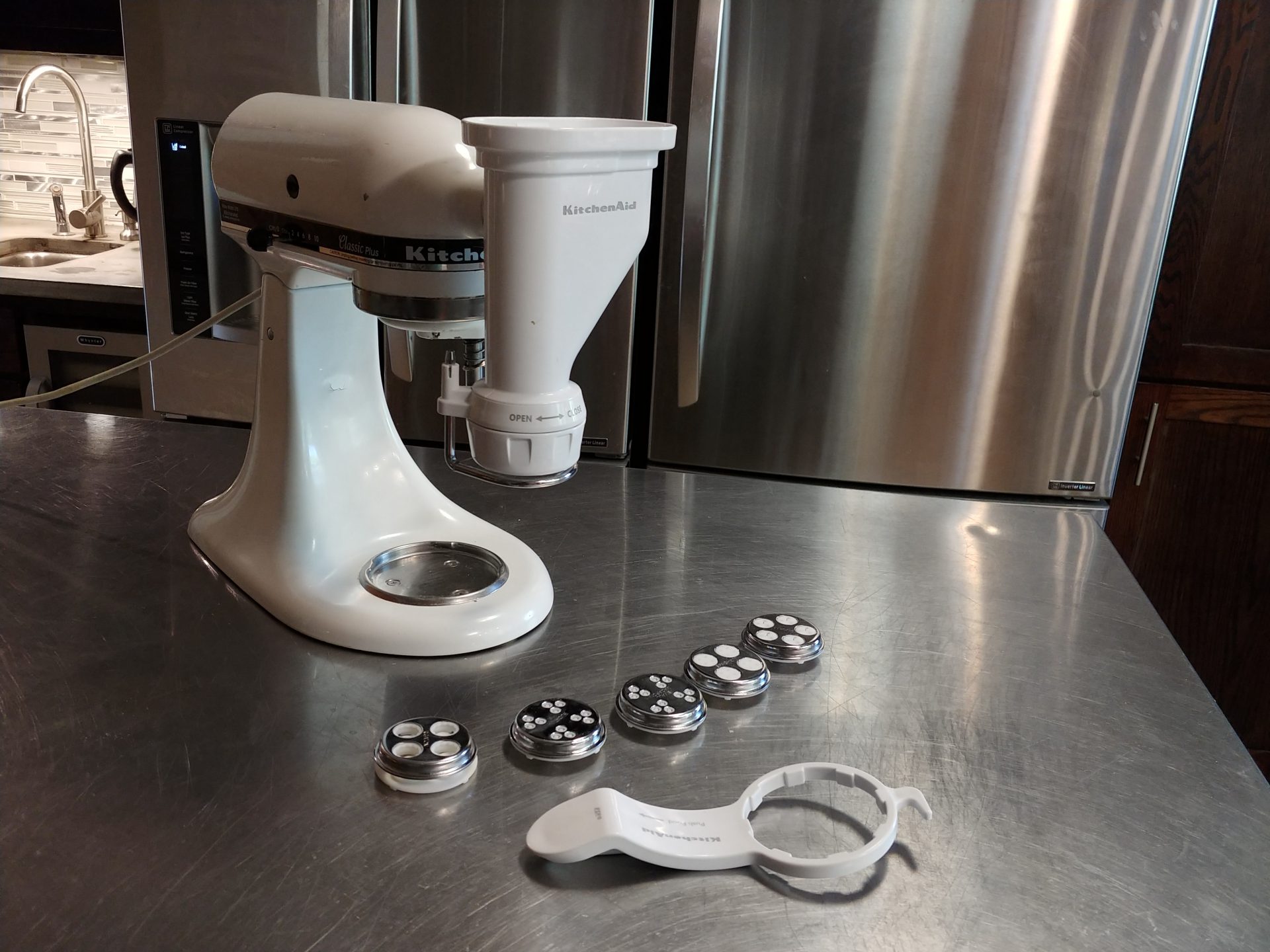Kitchen Mixer Pasta Press Attachment CookingHub