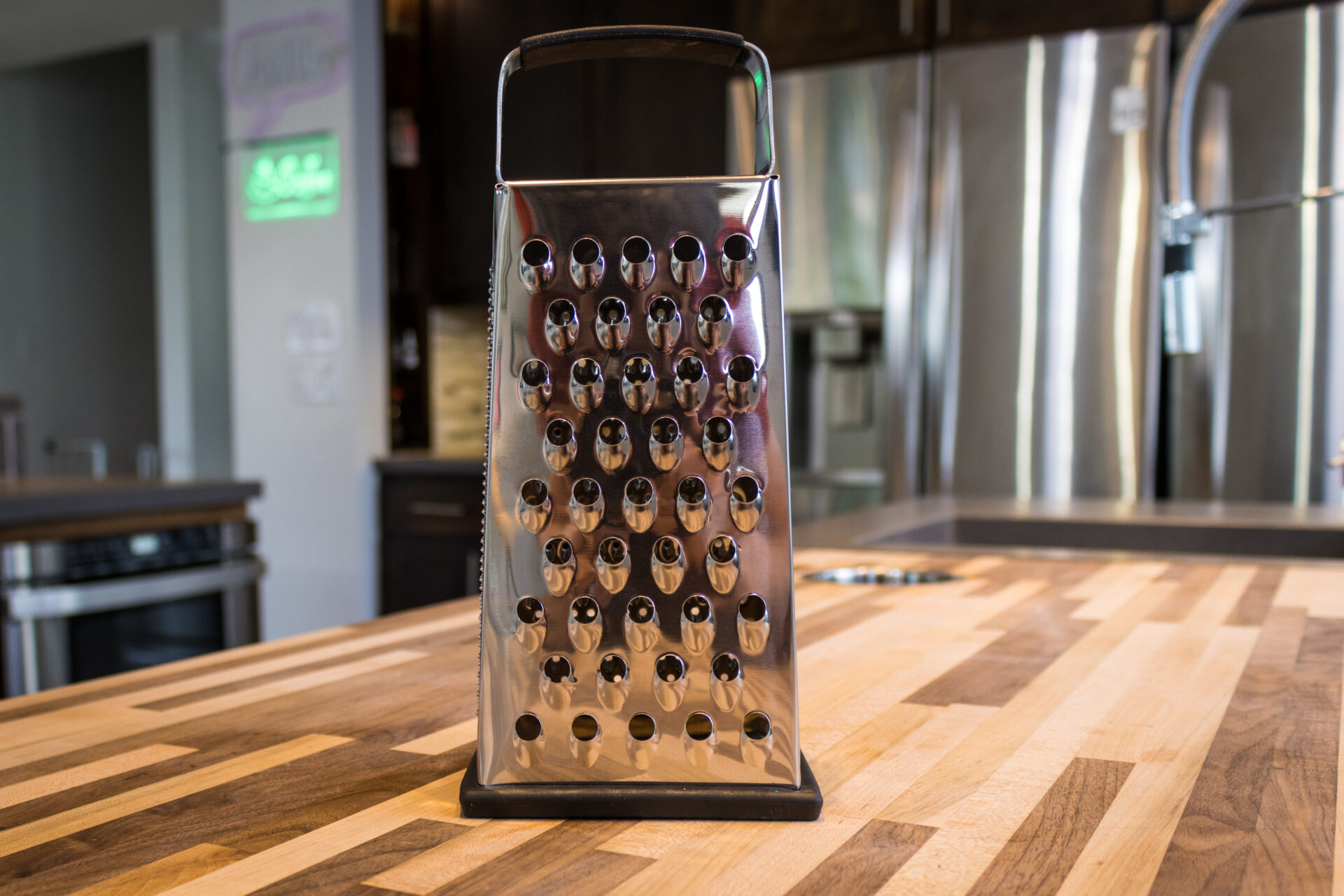 Box Grater of Food Processor wt Shredder Attachment (large openings