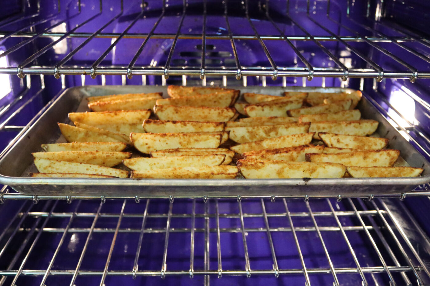 Oven-roasted Potato Wedges process 10