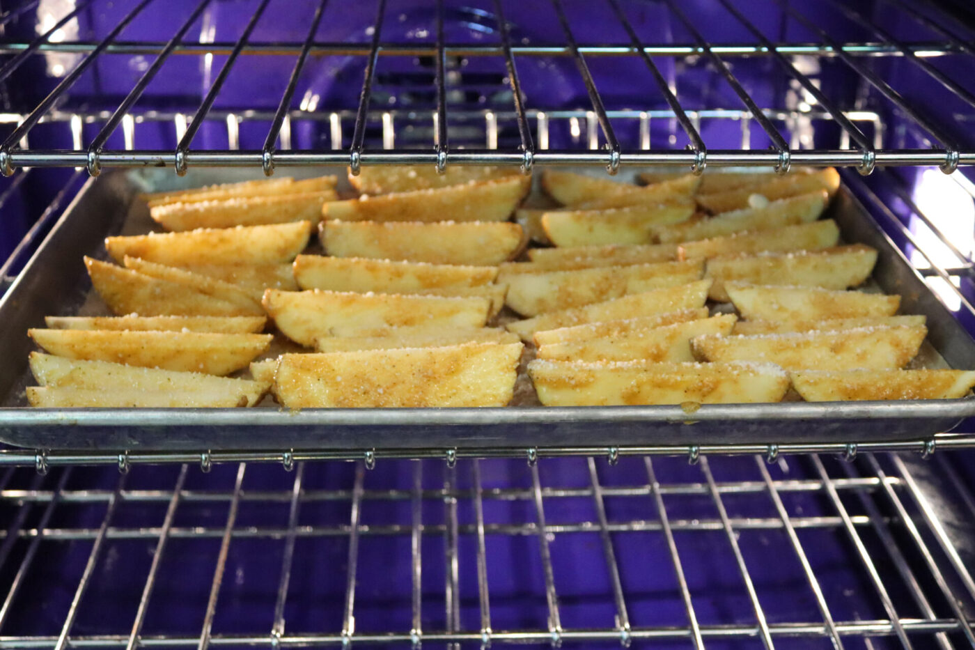 Oven-Baked Potato Wedges process 9