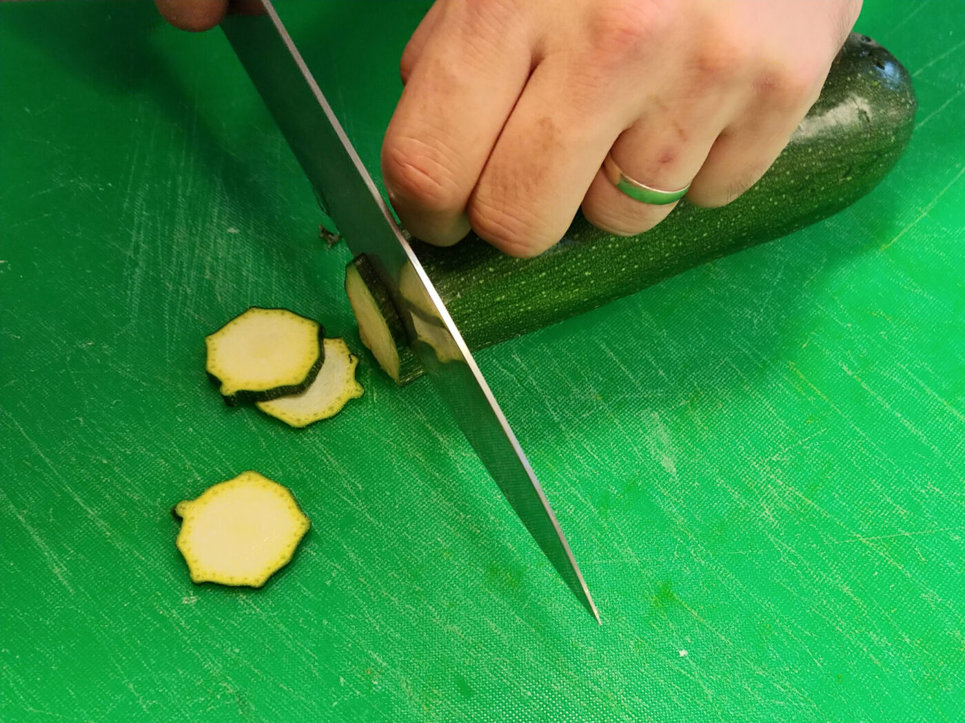 Zucchini Preparation-1