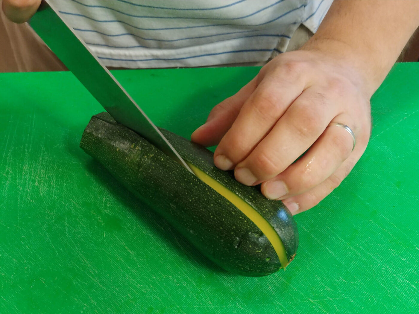 Zucchini Preparation-2