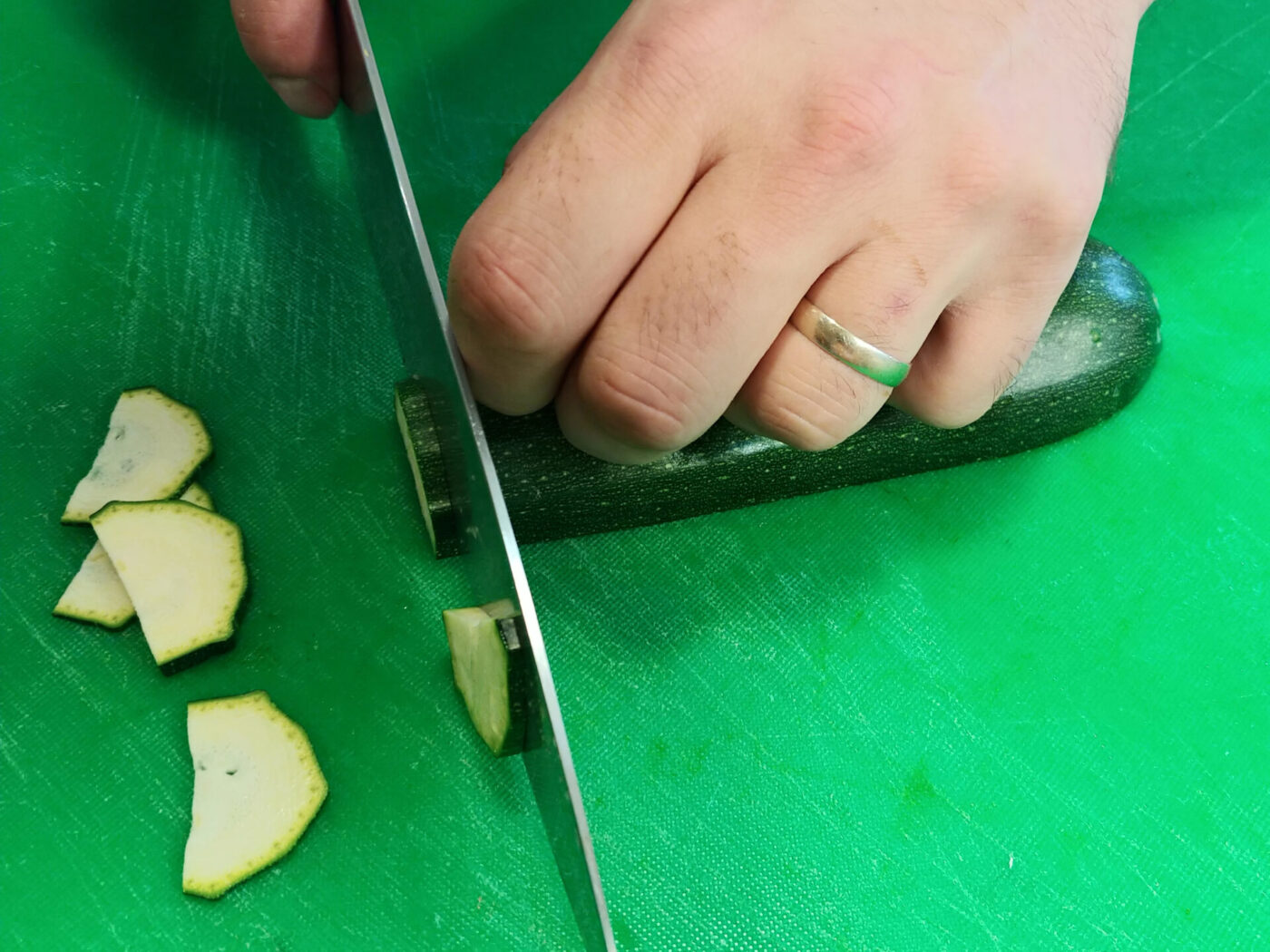 Zucchini Preparation-3