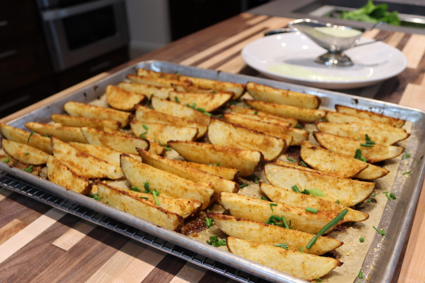 Oven-Baked Potato Wedges 7