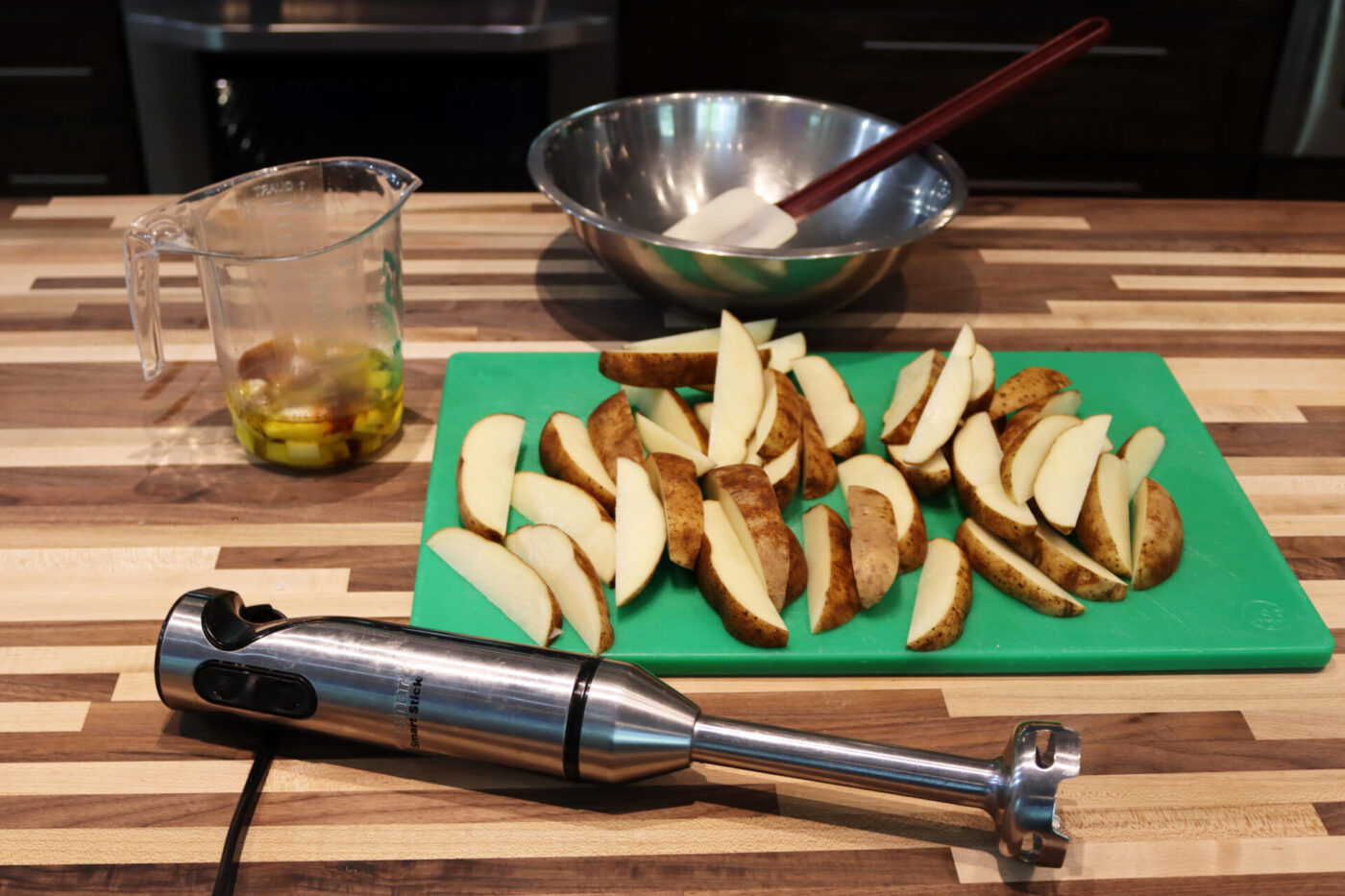 Oven-roasted Potato Wedges process 2