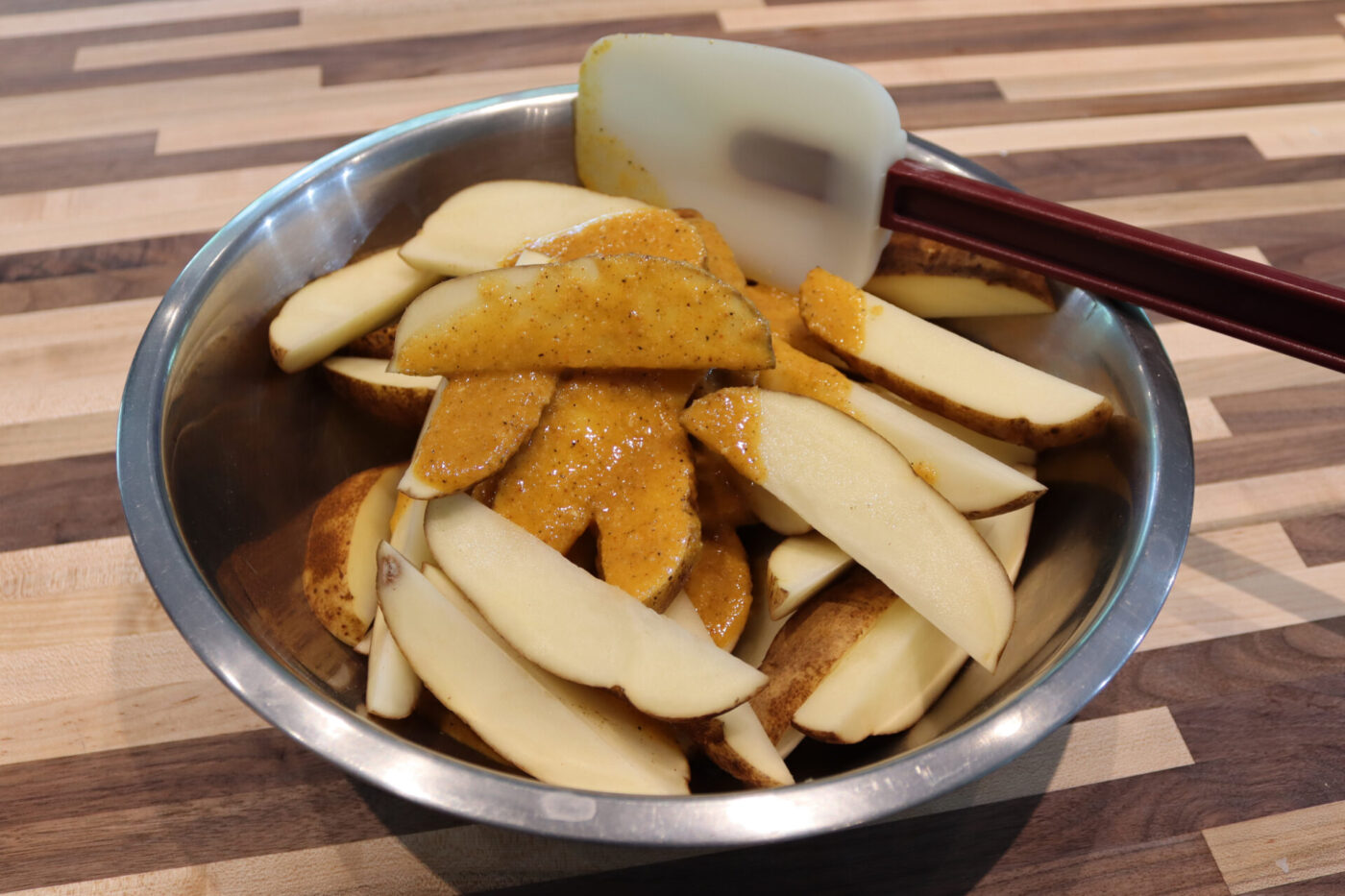 Oven-roasted Potato Wedges process 5