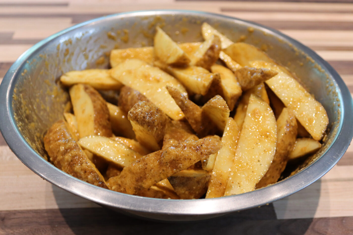 Oven-roasted Potato Wedges process 6
