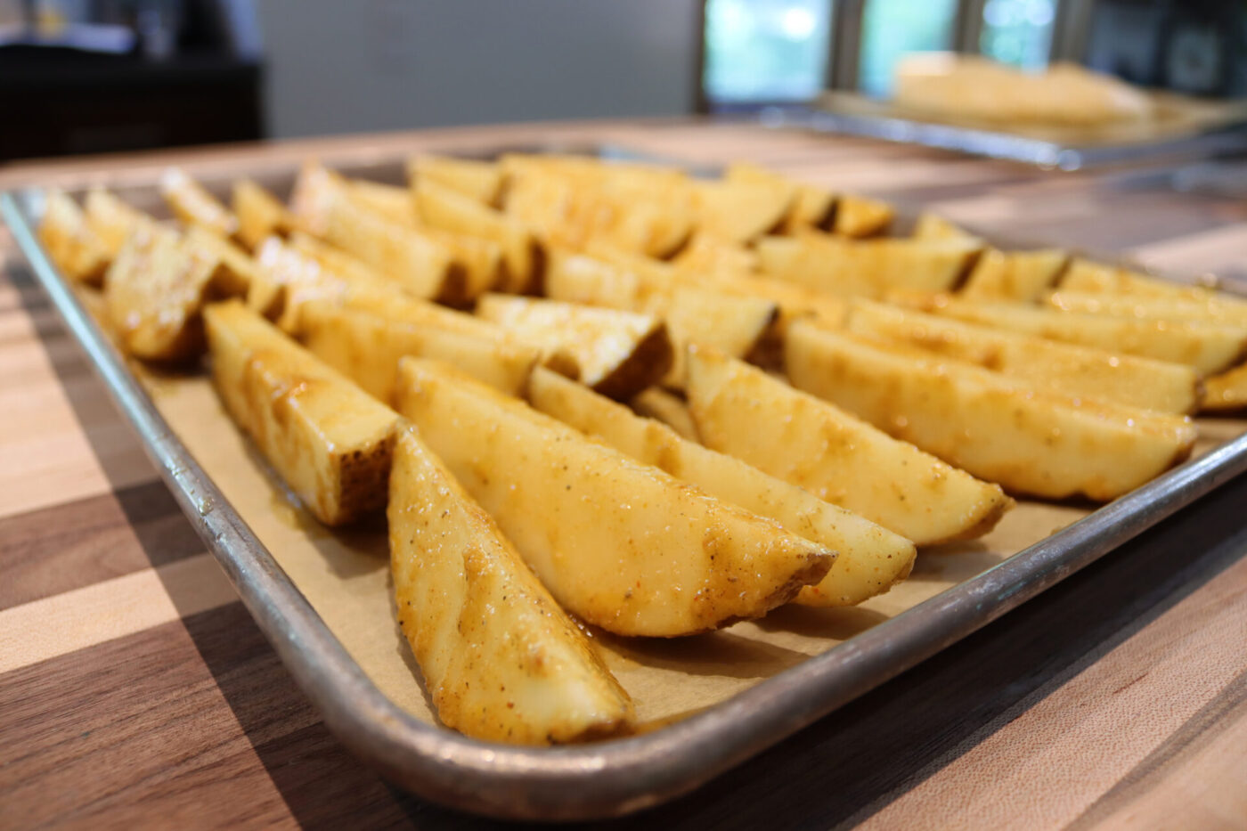 Oven-roasted Potato Wedges process 7