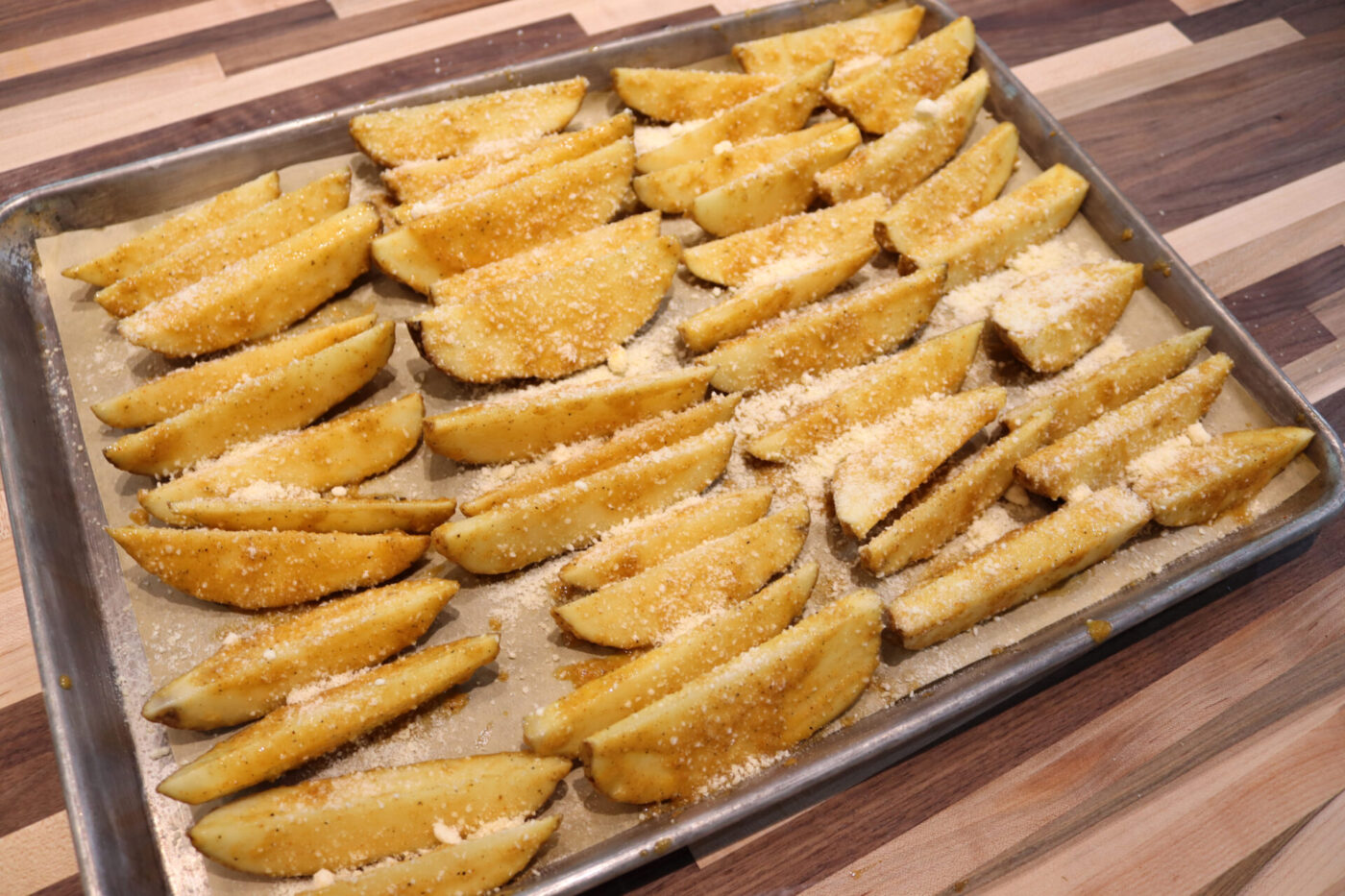Oven-Baked Potato Wedges process 8