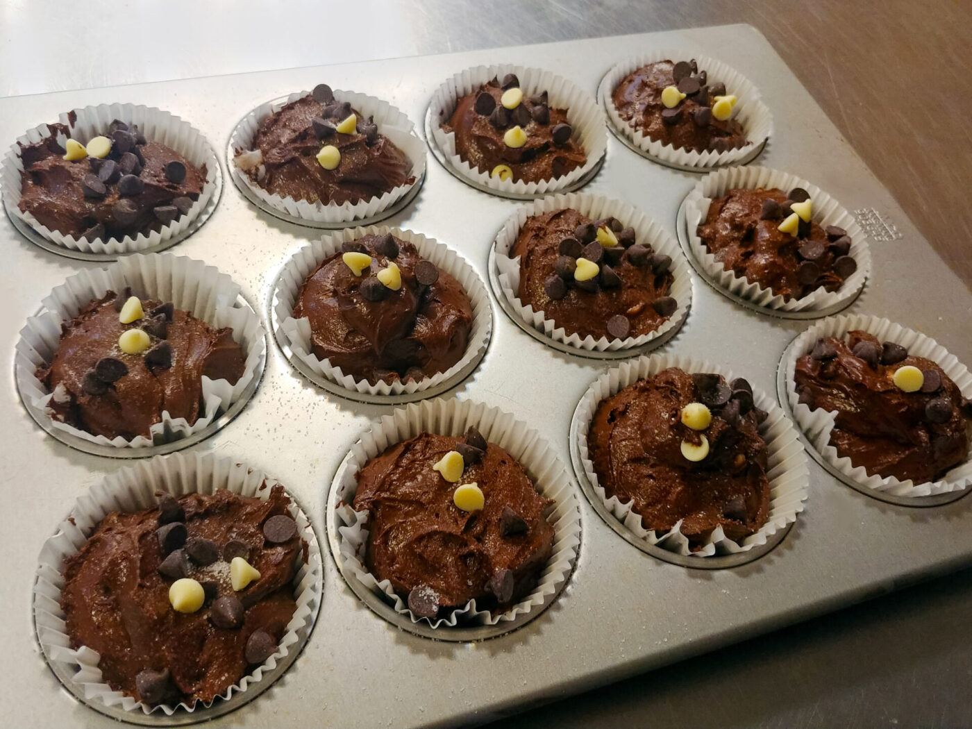 Chocolate Muffins - preparation-1