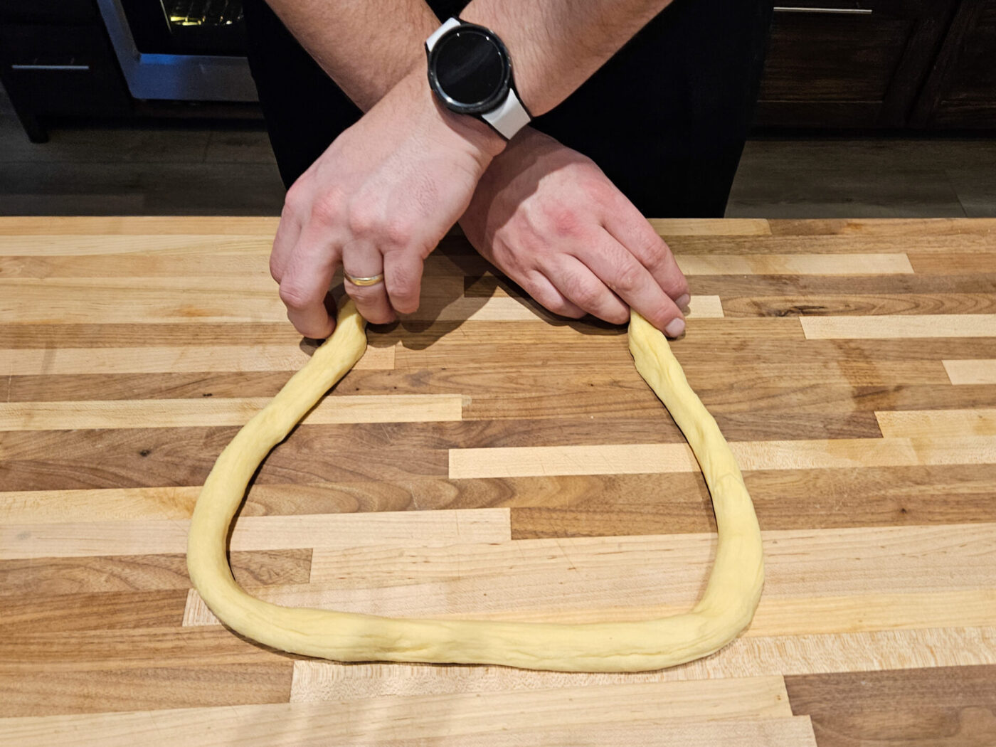 Czech Soft Pretzel Preclík Forming