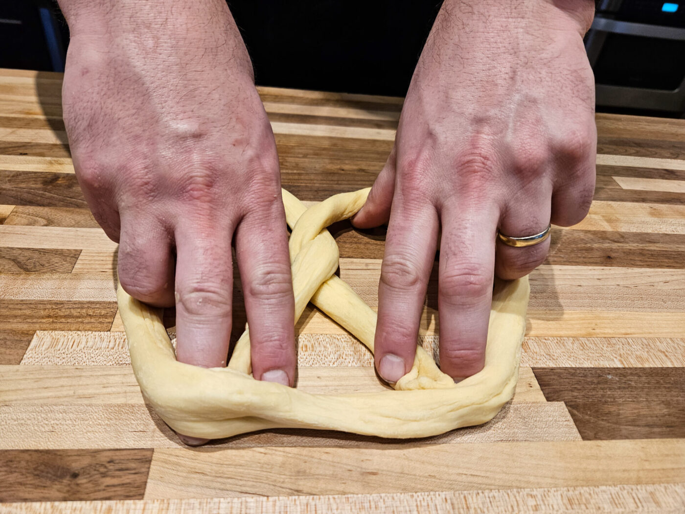 Czech Soft Pretzel Preclík Forming