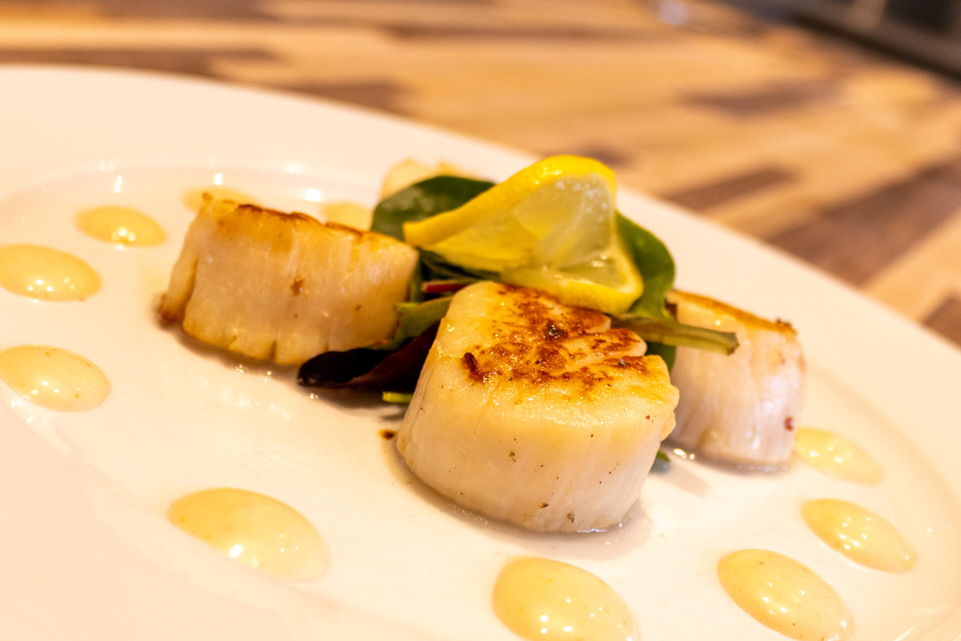 Scallops with Spicy Sauce - CookingHub