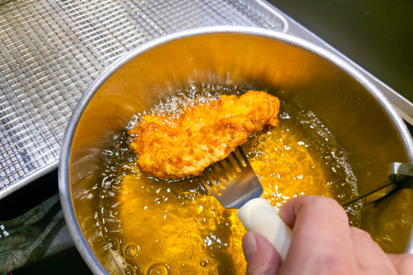 Cheese Battered Chicken Schnitzel Kuře v Sýrovem Těstíčku - steps (21)
