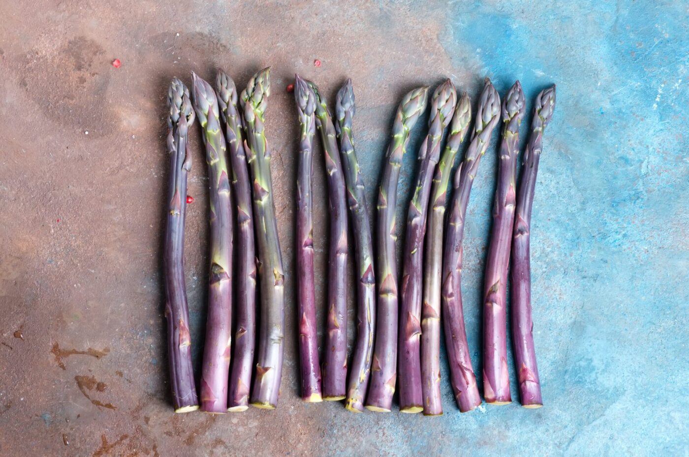 purple asparagus