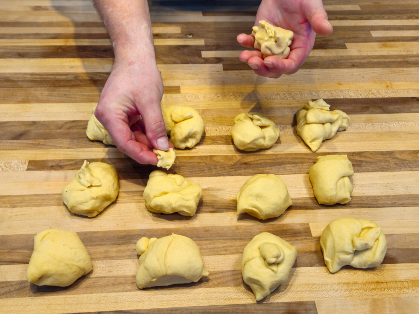 Czech Rolls Rohliky Steps-11
