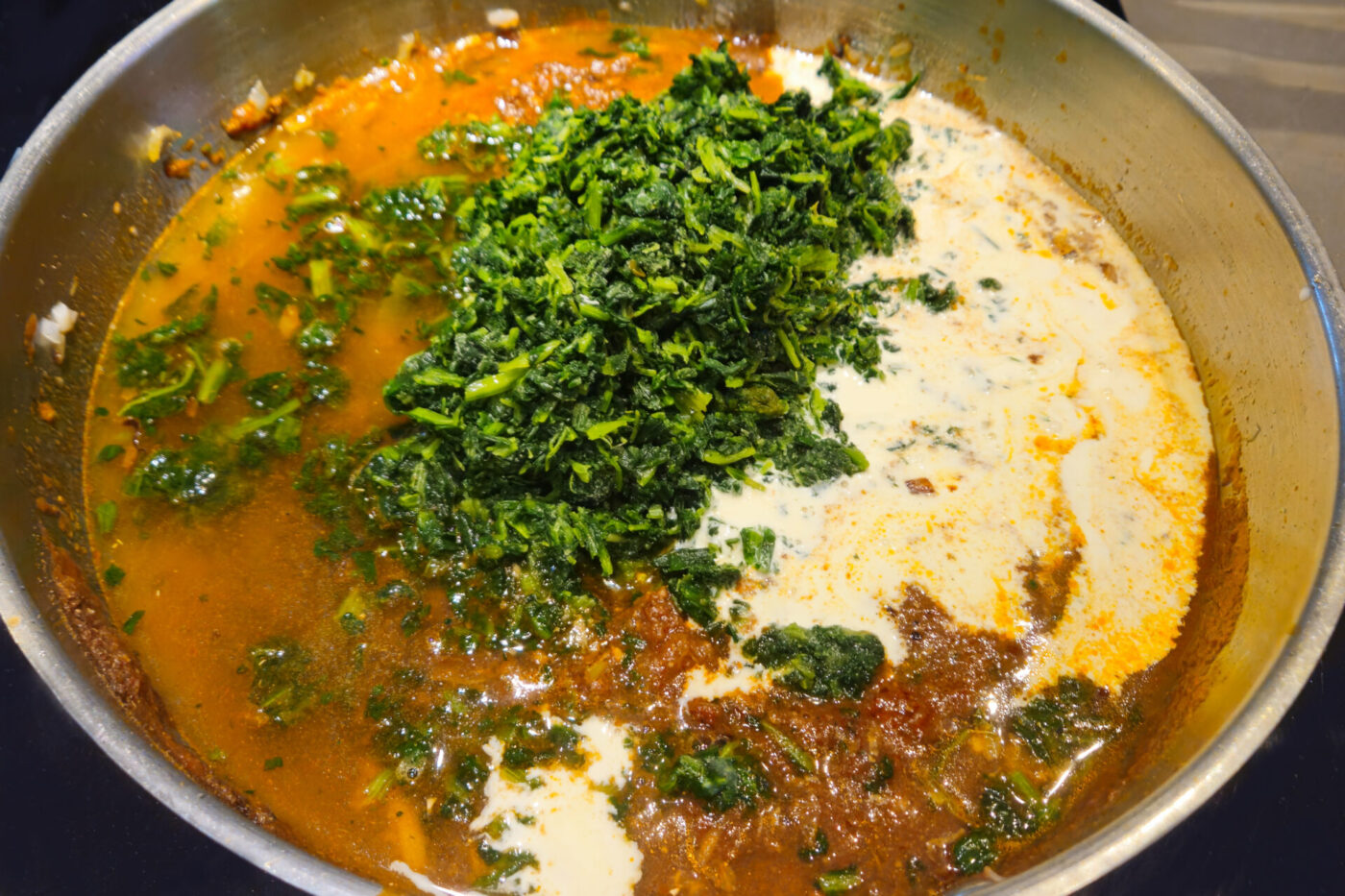 Palak Paneer steps-10
