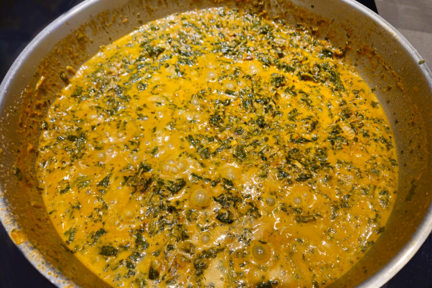 Palak Paneer steps-11