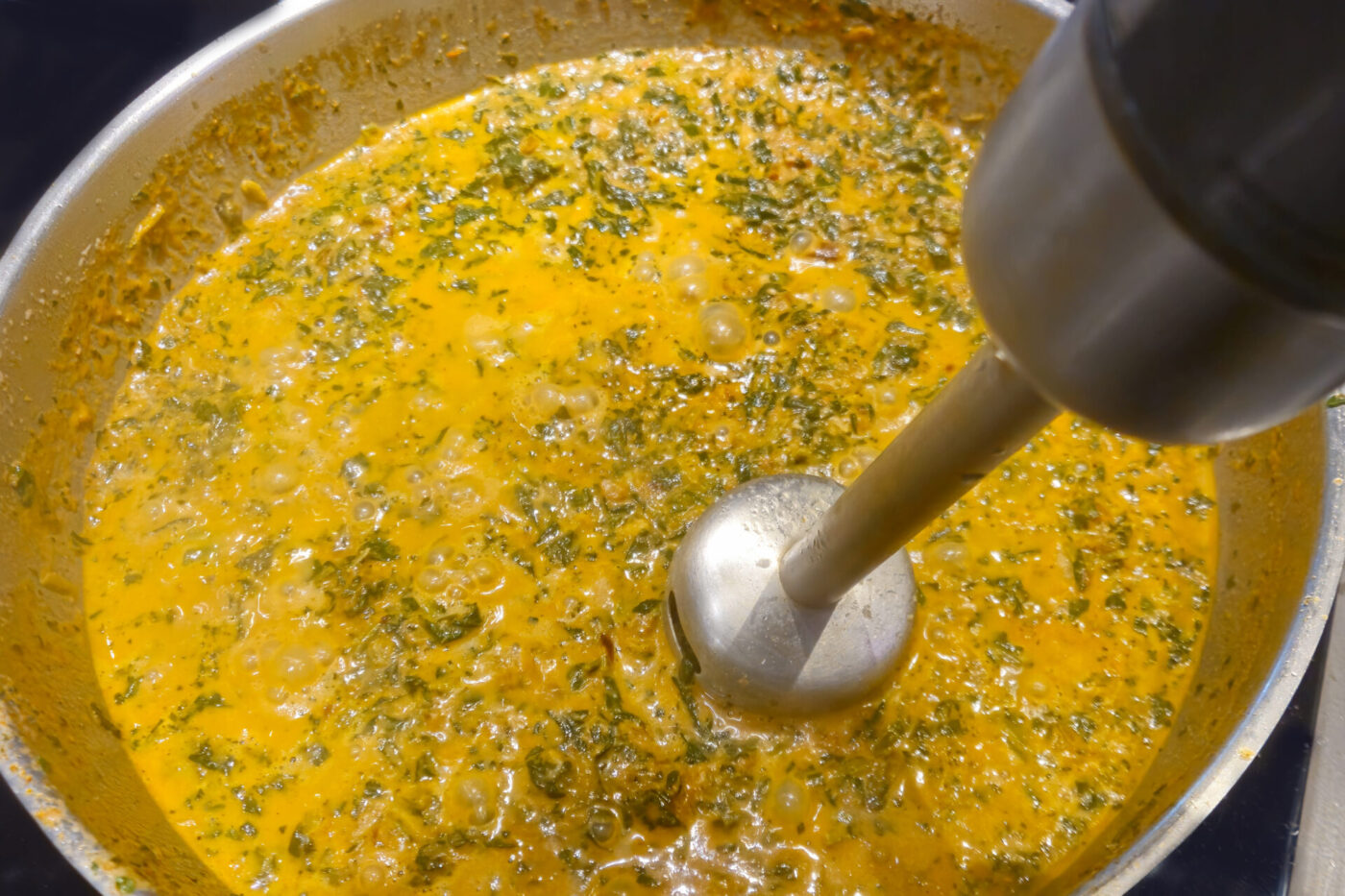 Palak Paneer steps-12