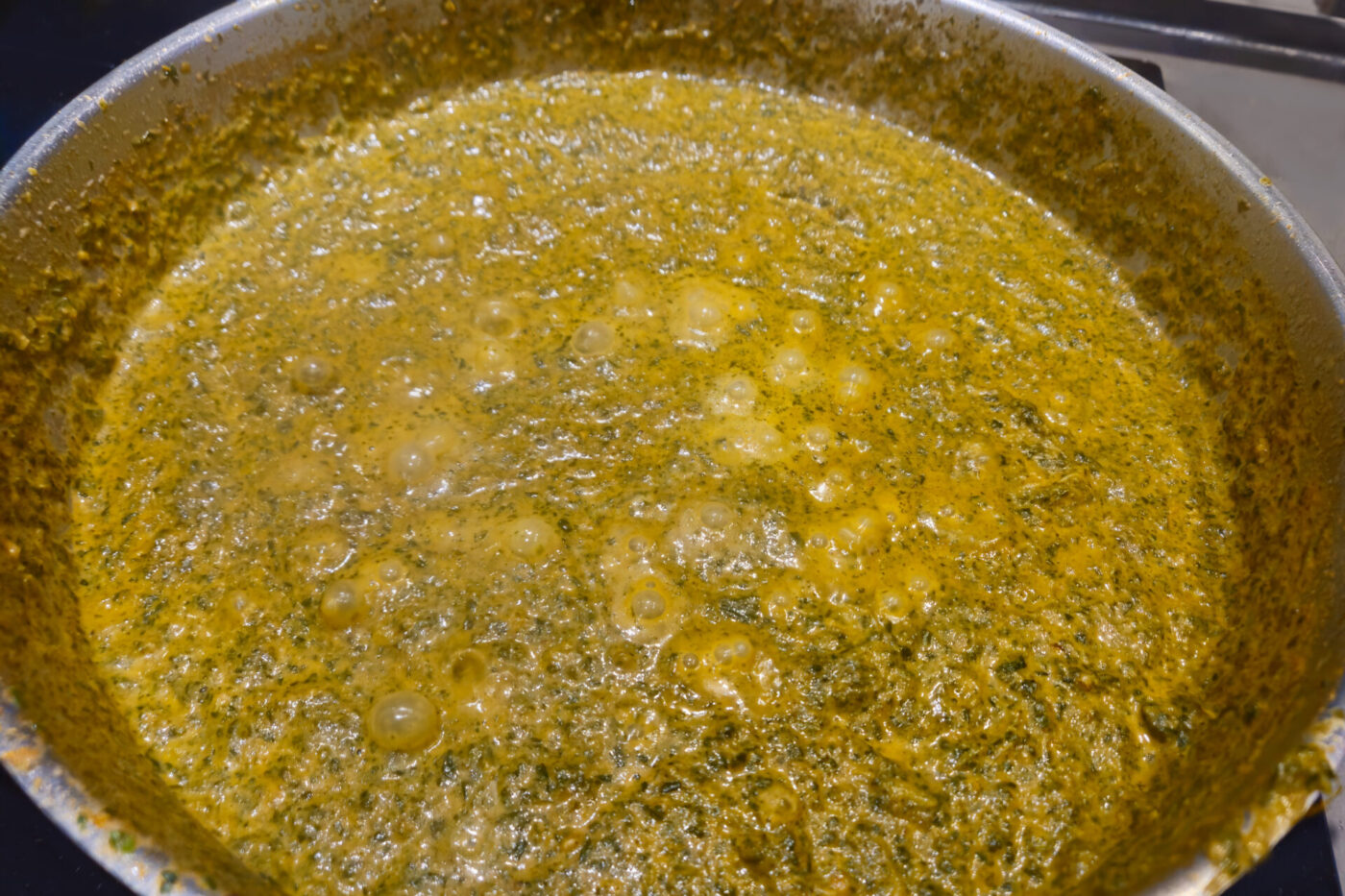 Palak Paneer steps-13