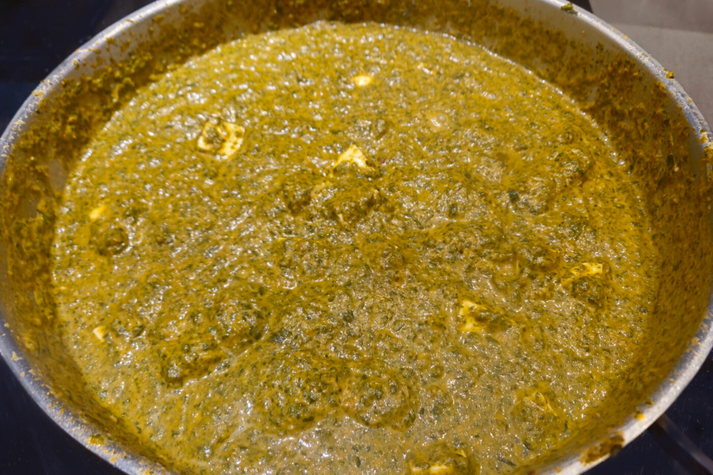 Palak Paneer steps-15