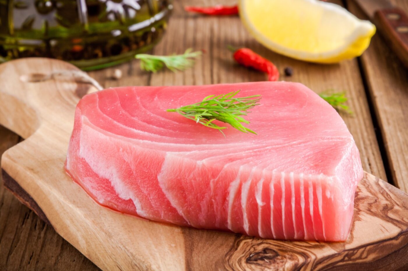 tuna fish fillet