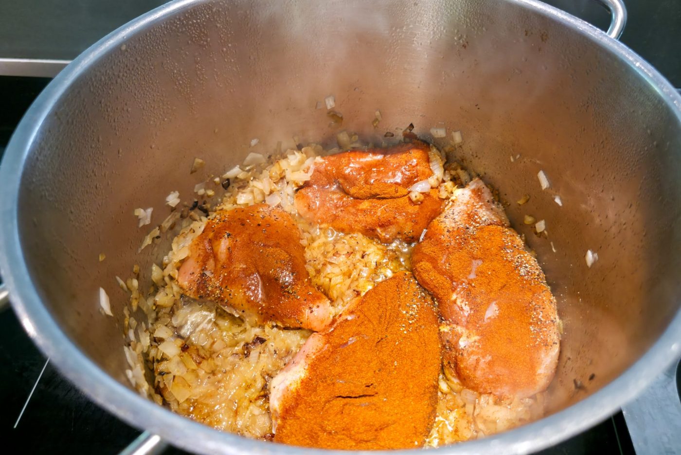 Creamy Paprika Chicken Kure na Paprice Steps-03