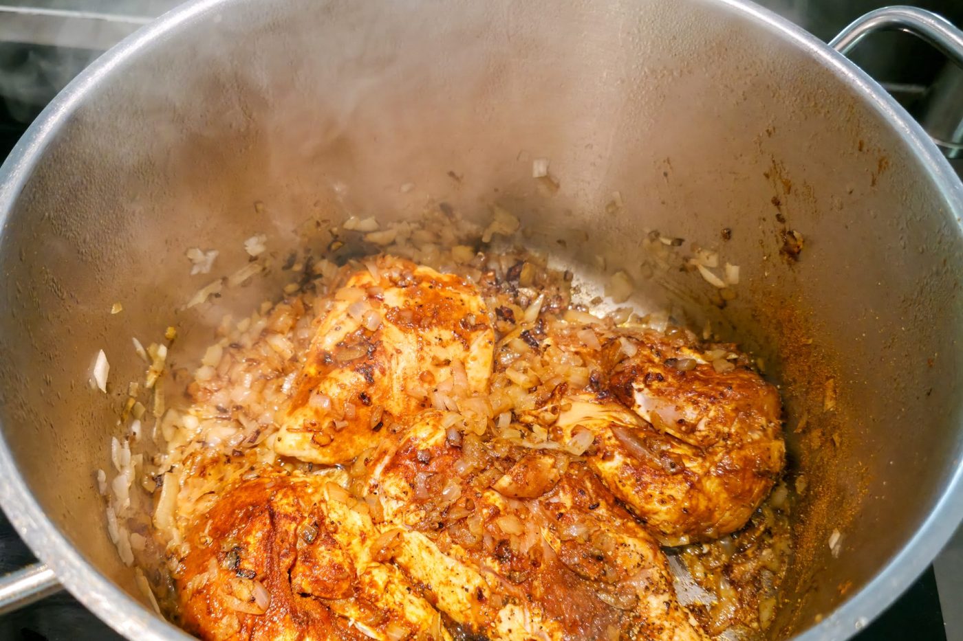 Creamy Paprika Chicken Kure na Paprice Steps-04
