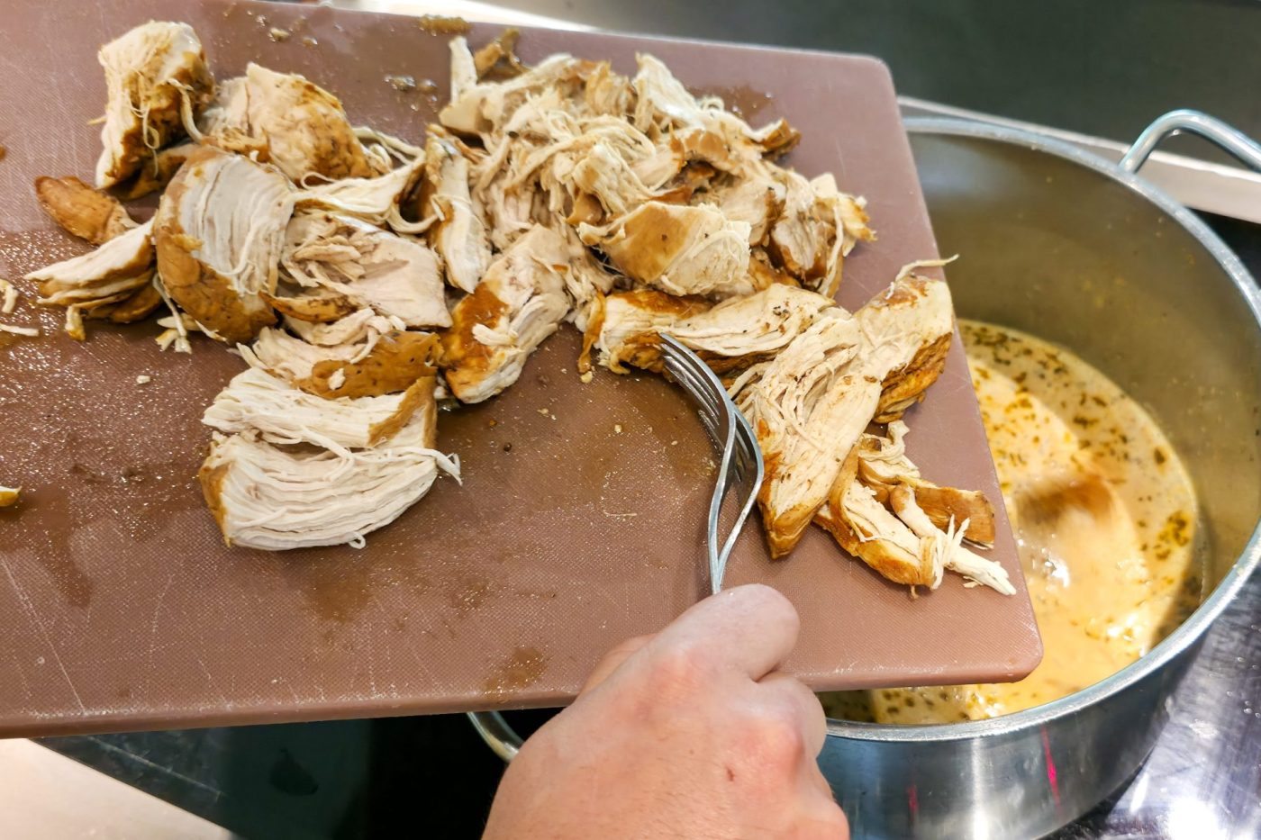 Creamy Paprika Chicken Kure na Paprice Steps-20