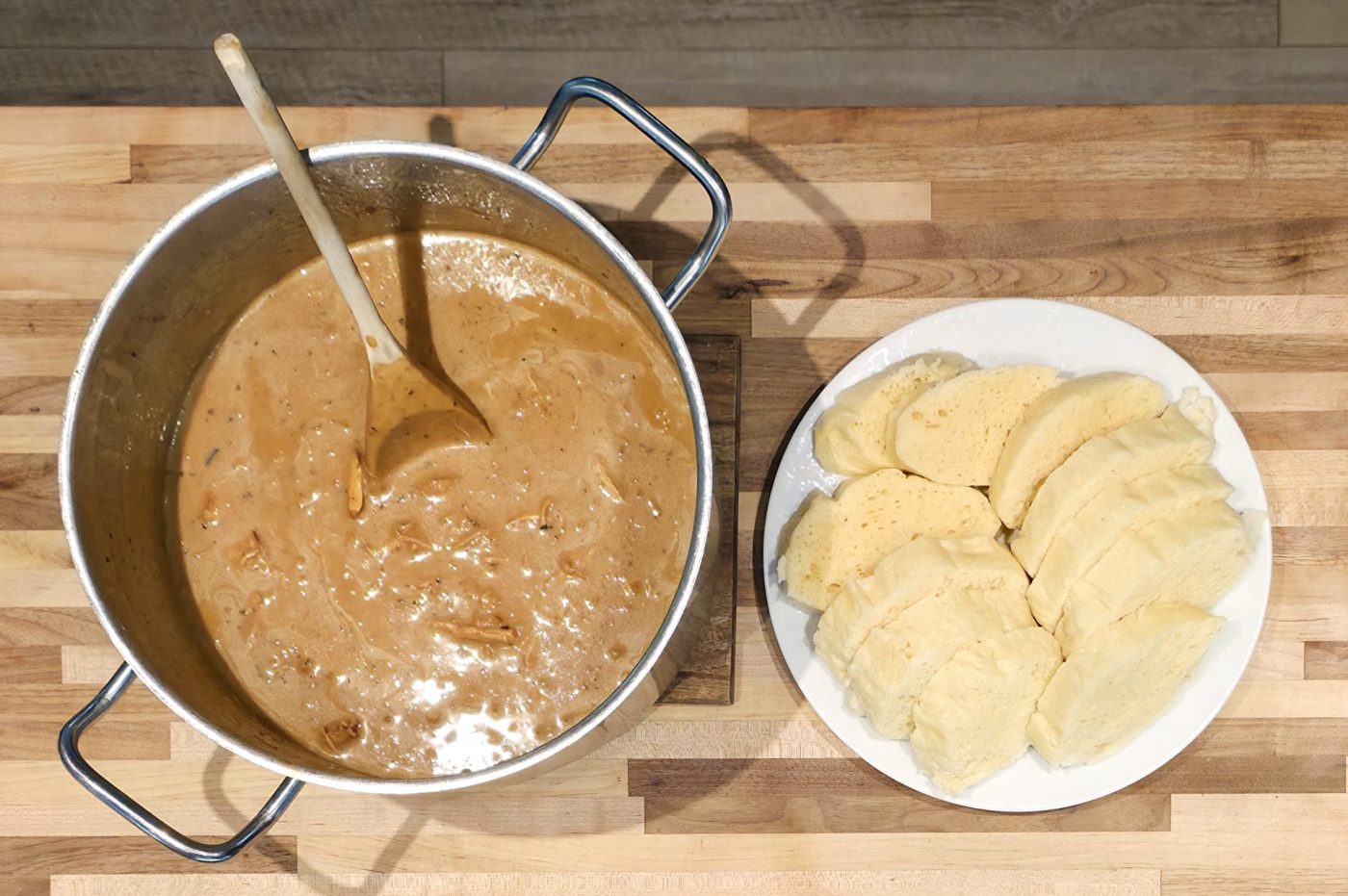 Creamy Paprika Chicken Kure na Paprice Steps-25