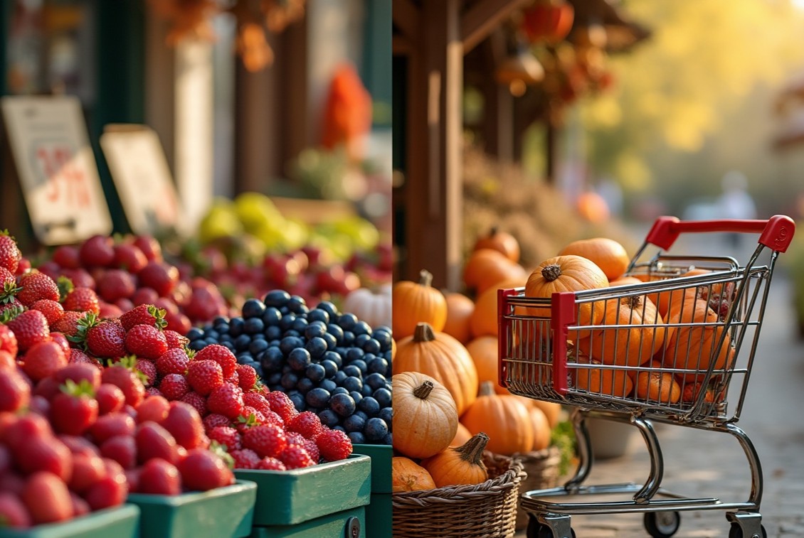 summer produce, fall produce