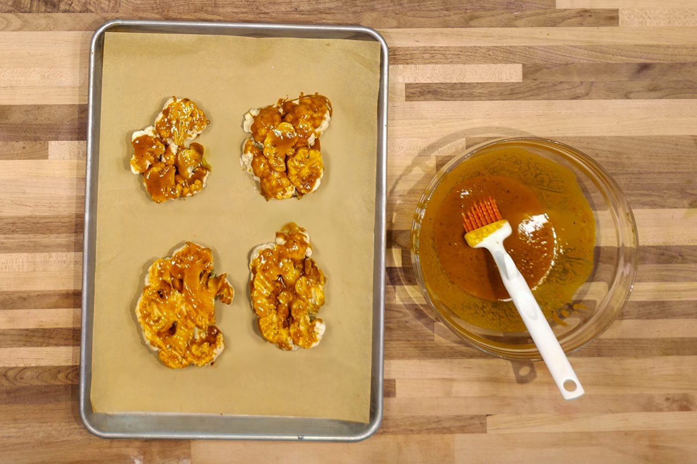 Buffalo Cauliflower Steaks - steps-12