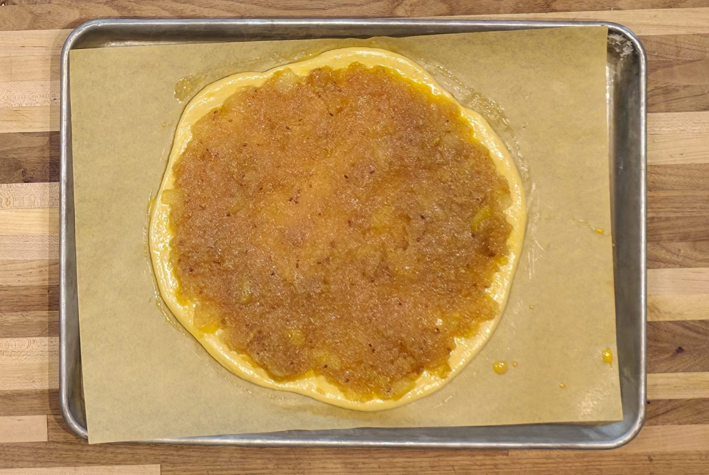 Frgal kolach with Pear - steps -10