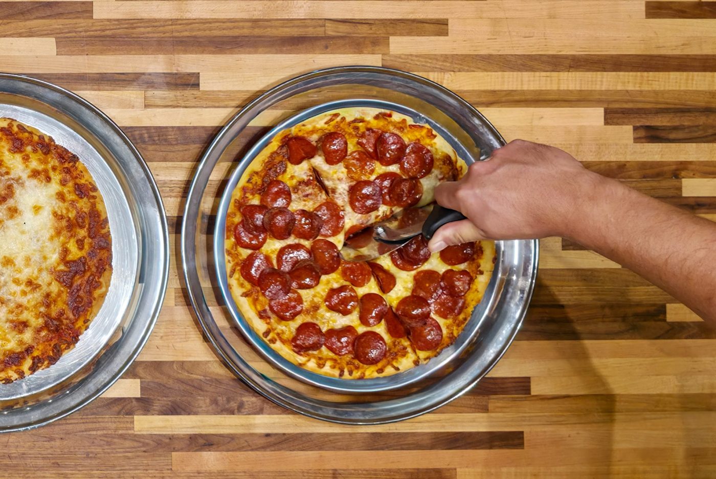 60 min. pan pizza = steps-51