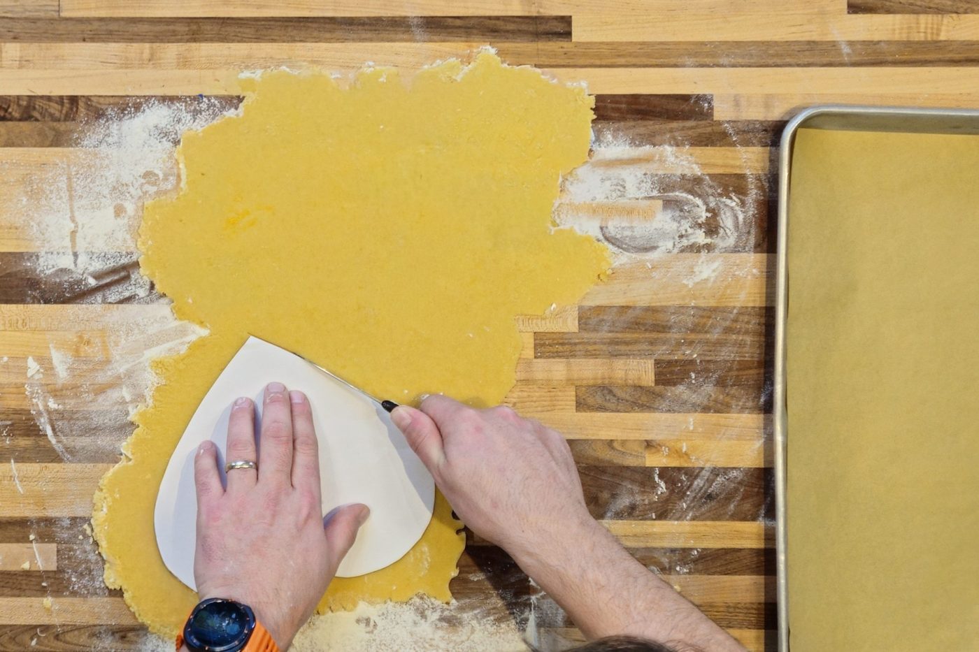 Linzer Tart Heart Steps-10