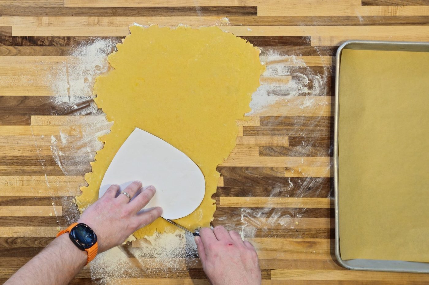 Linzer Tart Heart Steps-11