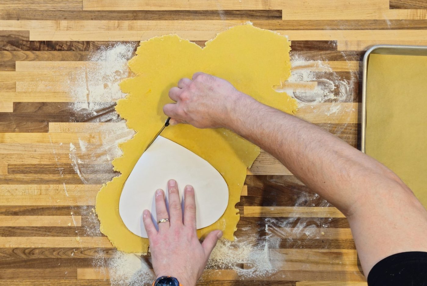 Linzer Tart Heart Steps-12