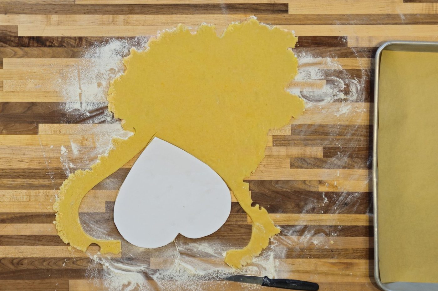 Linzer Tart Heart Steps-13