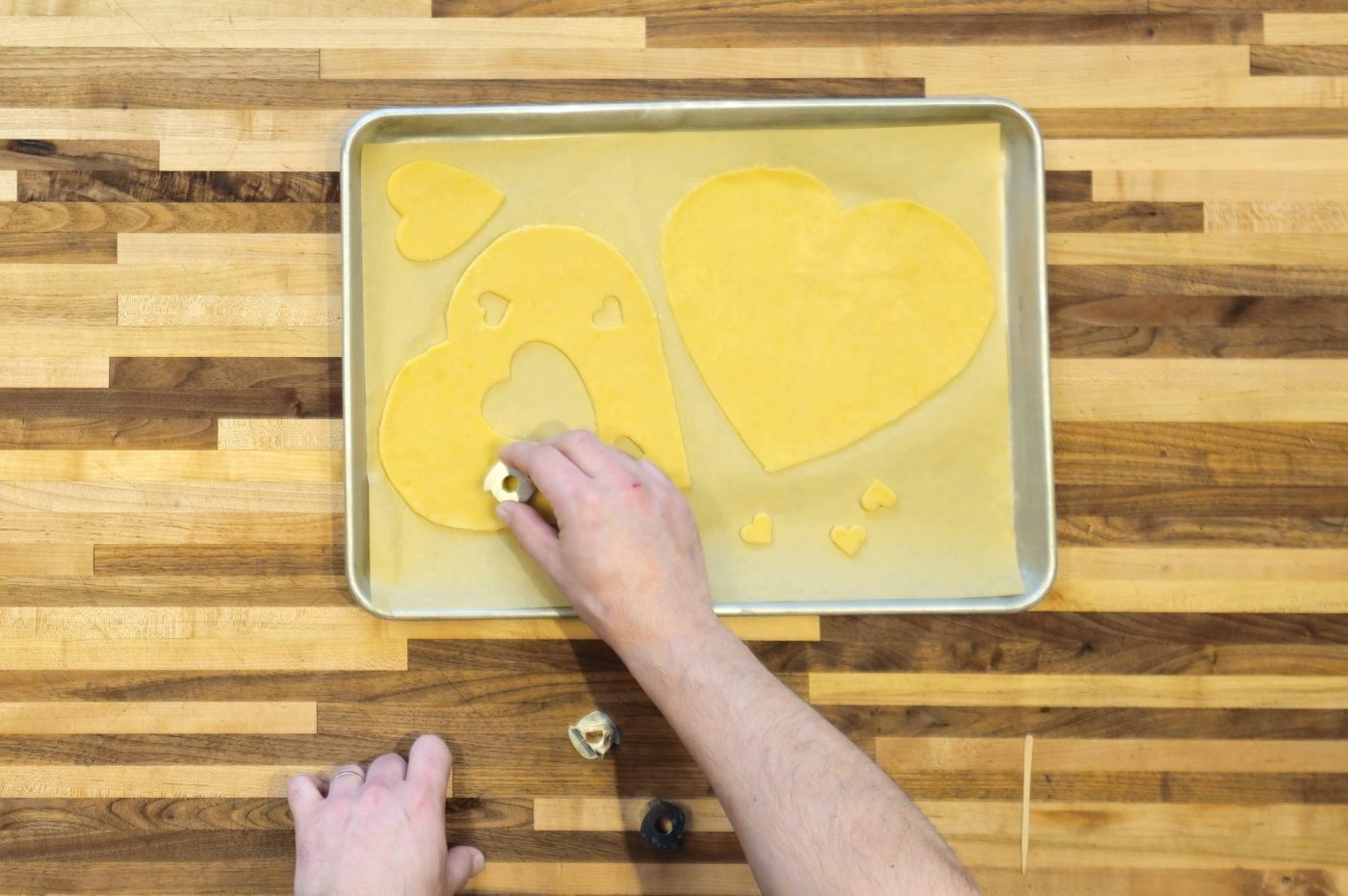 Linzer Tart Heart Steps-18