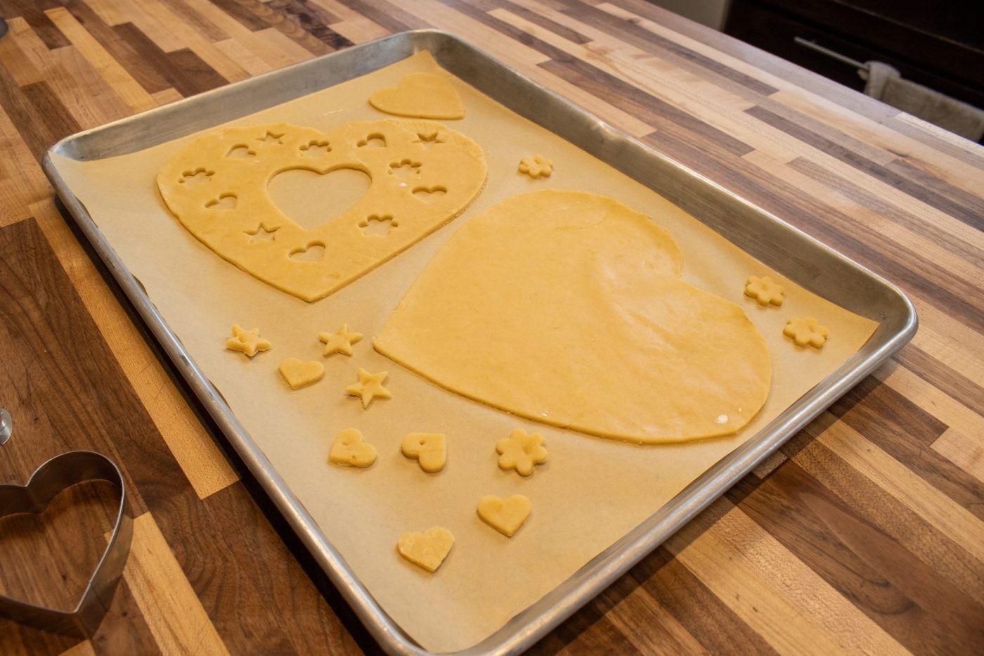 Linzer Tart Heart Steps-19