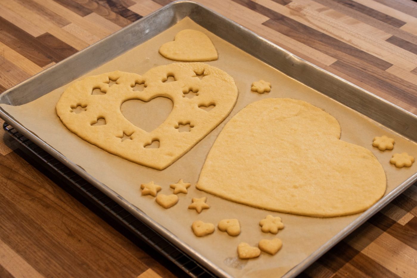 Linzer Tart Heart Steps-21