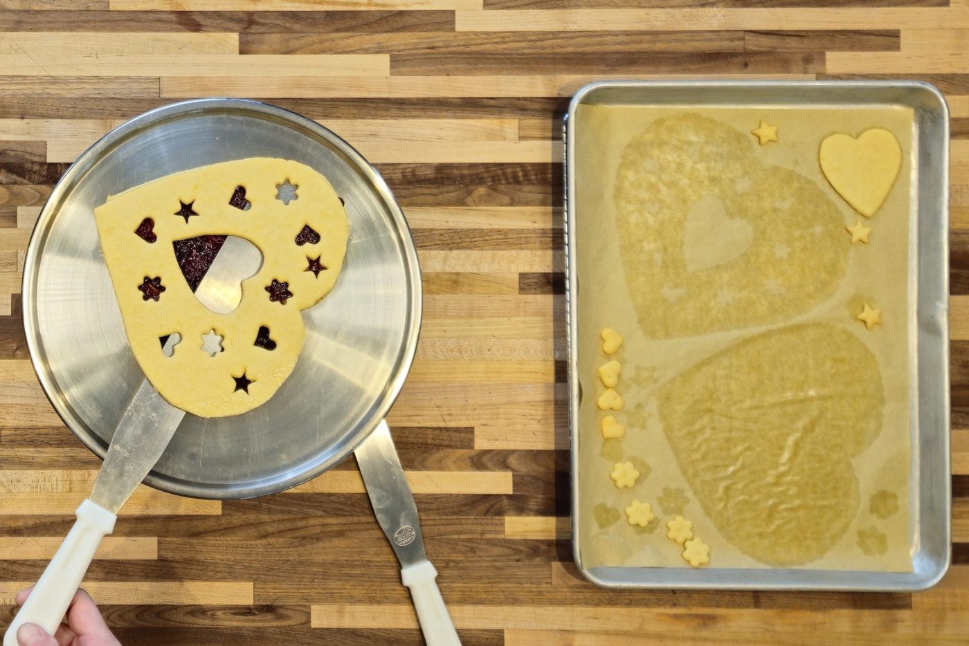 Linzer Tart Heart Steps-28