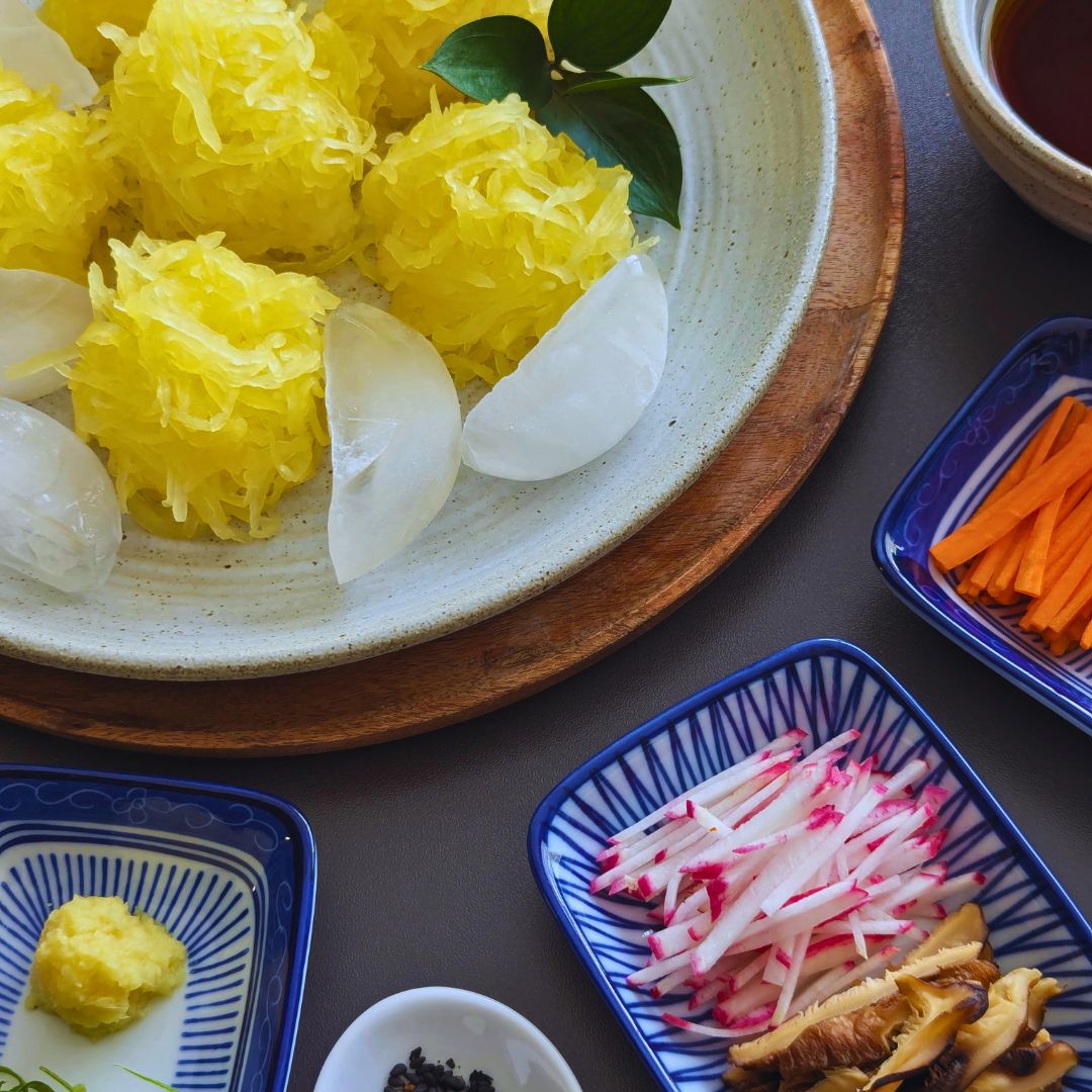 Spaghetti Squash Somen - CookingHub