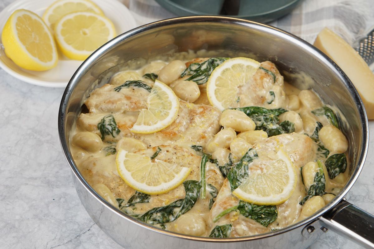 Creamy Lemon Chicken Gnocchi - CookingHub